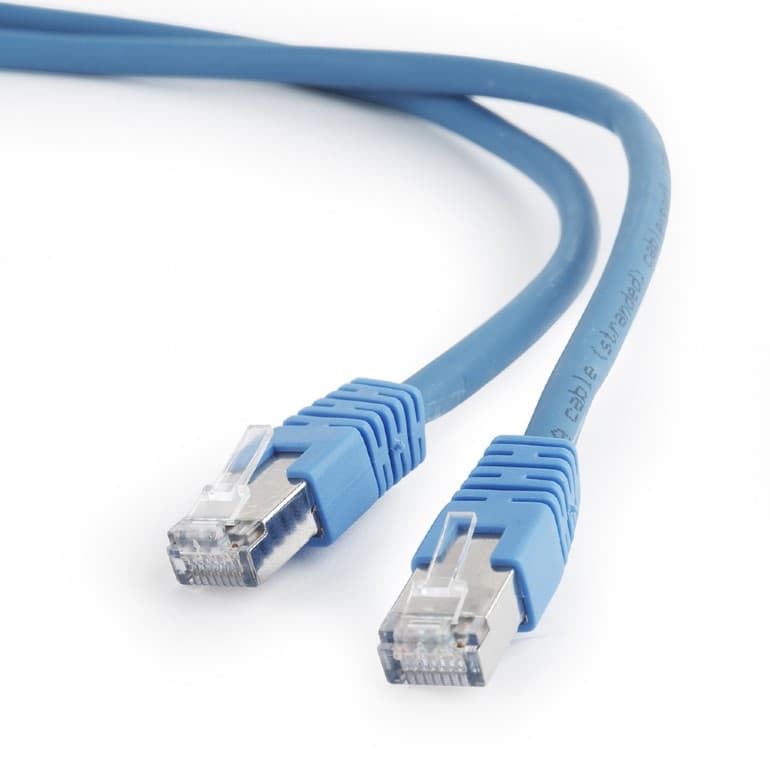 PATCH CORD S/FTP GEMBIRD Cat6a, LSZH, cupru, 1.5 m, albastru, AWG27, dublu ecranat "PP6A-LSZHCU-B-1.5M"