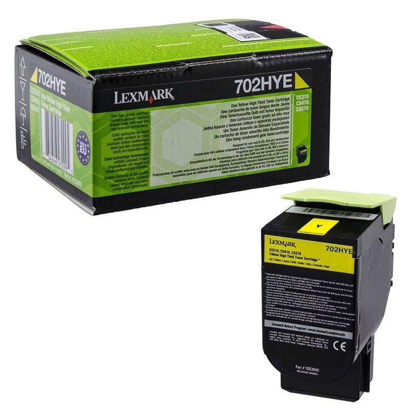 Toner Original Lexmark Yellow, 70C2HYE, pentru CS310|CS410, 3K, "70C2HYE"
