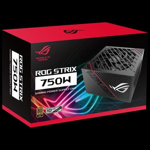 SURSA ASUS ROG Strix, 750 W, ATX 12V, fan 135 mm x 1, 80 Plus Gold, "ROG-STRIX-750G"