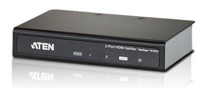 SPLITTER video ATEN, split 2 monitoare la 1 device, conector 1: HDMI (M); conector 2: HDMI (M) x 2, "VS182A-A7-G"