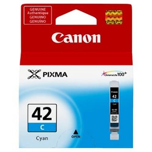 Cartus Cerneala Original Canon Cyan, CLI-42C, pentru Pixma Pro 10|Pro 100, "BS6385B001AA"
