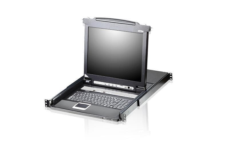 CONSOLA KVM ATEN control 8 PC la 1 consola, conector tip SPHD-15 (M) x 9, "CL5708M-ATA-AG"
