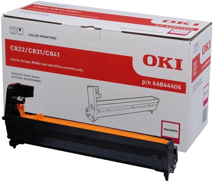 Drum Unit Original OKI Magenta, 44844406, pentru C822|C831|C841, 30K "44844406"