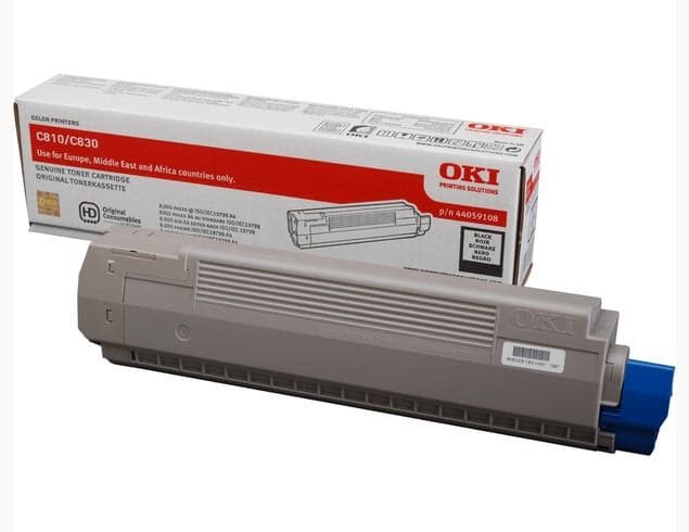 Toner Original OKI Black, 44059108, pentru C810|C830, 8K,"44059108"