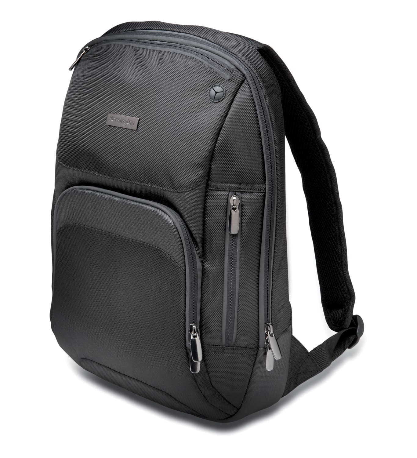 RUCSAC KENSINGTON, pt. notebook de max. 14 inch, 1 compartiment, buzunar frontal x 2 | buzunar lateral, waterproof, nylon, negru, "Triple Trek" "K62591EU"