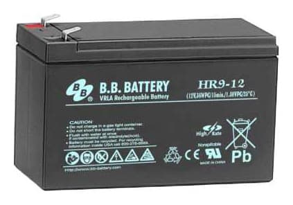 ACUMULATOR UPS CYBER POWER 12V / 9Ah, pentru seria BR1000, "BB HR9-12FR"