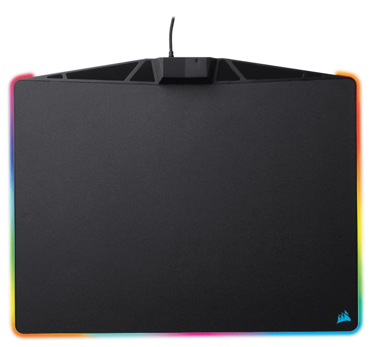 Mouse PAD CORSAIR, "MM800 RGB Polaris", gaming, cu led, plastic, 350 x 260 x 5 mm, negru, iluminat RGB, "CH-9440020-EU"
