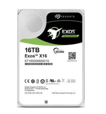 HDD SEAGATE 16 TB, Exos, 7.200 rpm, buffer 256 MB, S-ATA 3, pt. server, "ST16000NM001G"
