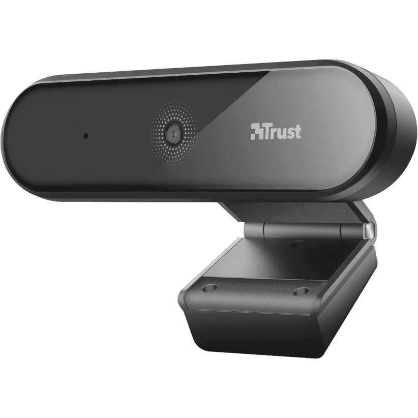 CAMERA WEB TRUST, Full HD cu rez 1920 x 1080, USB 2.0, microfon, negru, "TR-23637"