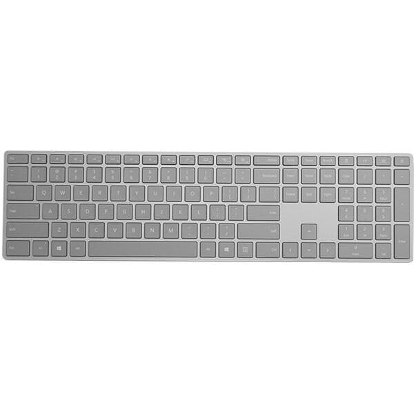 TASTATURA MICROSOFT, wireless, 108 taste format standard (104-108 taste), Bluetooth, gri, "WS2-00021"