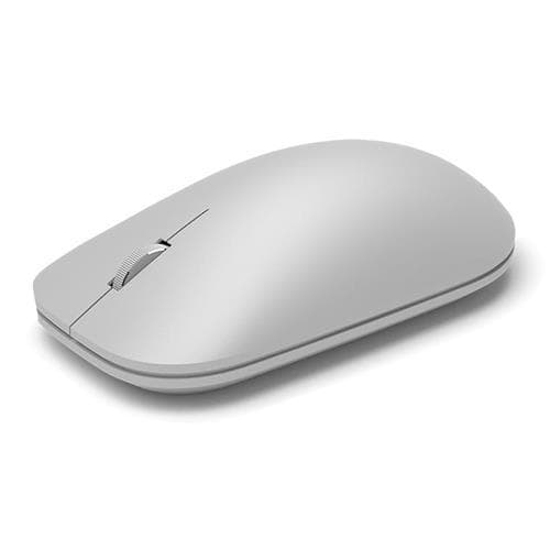 MOUSE MICROSOFT, PC sau NB, wireless, Bluetooth, optic, 1000 dpi, butoane/scroll 3/1, gri, "WS3-00006"