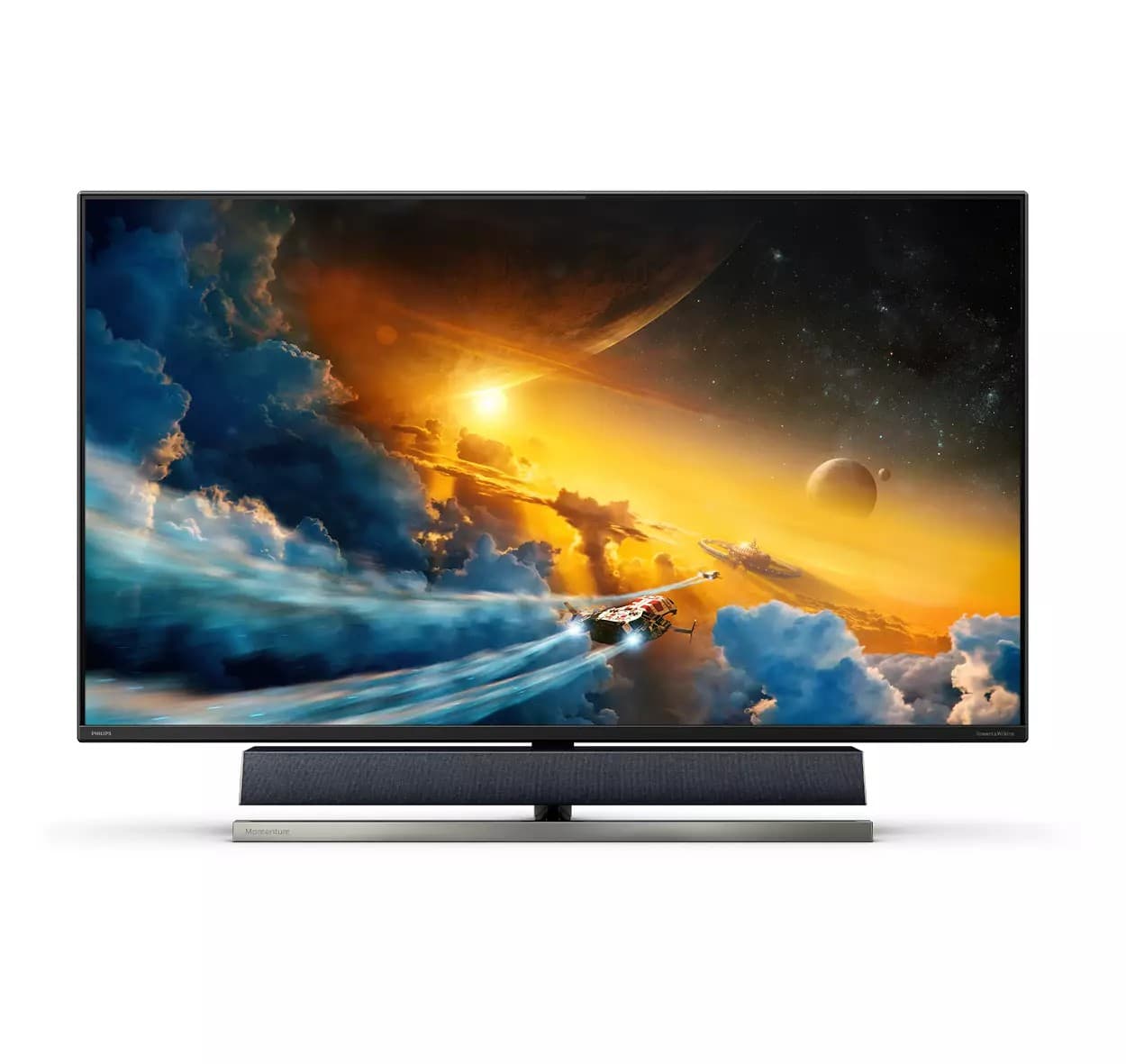 MONITOR PHILIPS 55 inch, home, office, VA, 4K UHD (3840 x 2160), Wide, 750 cd/mp, 4 ms, HDMI x 3, DisplayPort, "558M1RY/00"