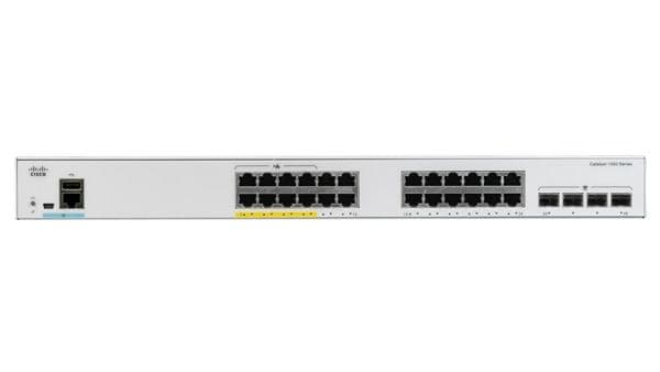 SWITCH CISCO, 1000, porturi Gigabit x 24, SFP x 4, managed, rackabil, carcasa metalica, "C1000-24T-4G-L"