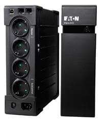 UPS Eaton "Ellipse ECO 650", Offline, Tower, 400 W, fara AVR, Schuko x 4, LED, back-up 1 - 10 min. "EL650USBDIN"