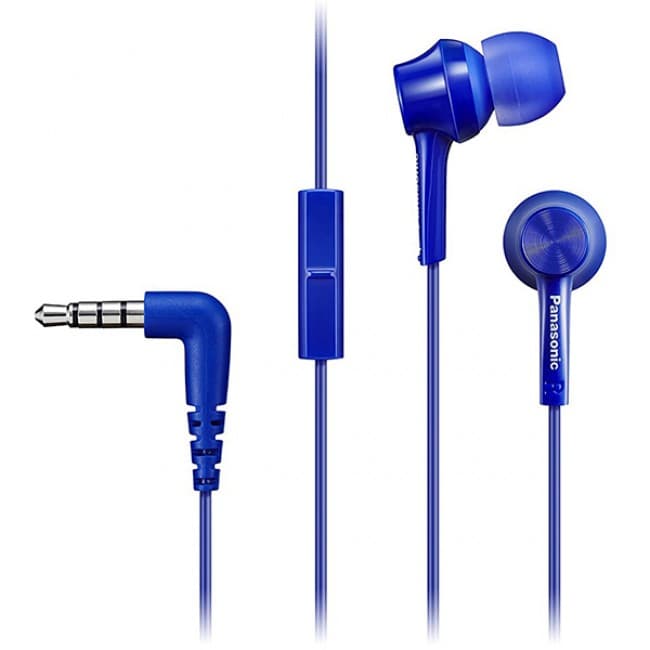 Flexible Headset easy in-line mic and remote control "RP-TCM115E-A"