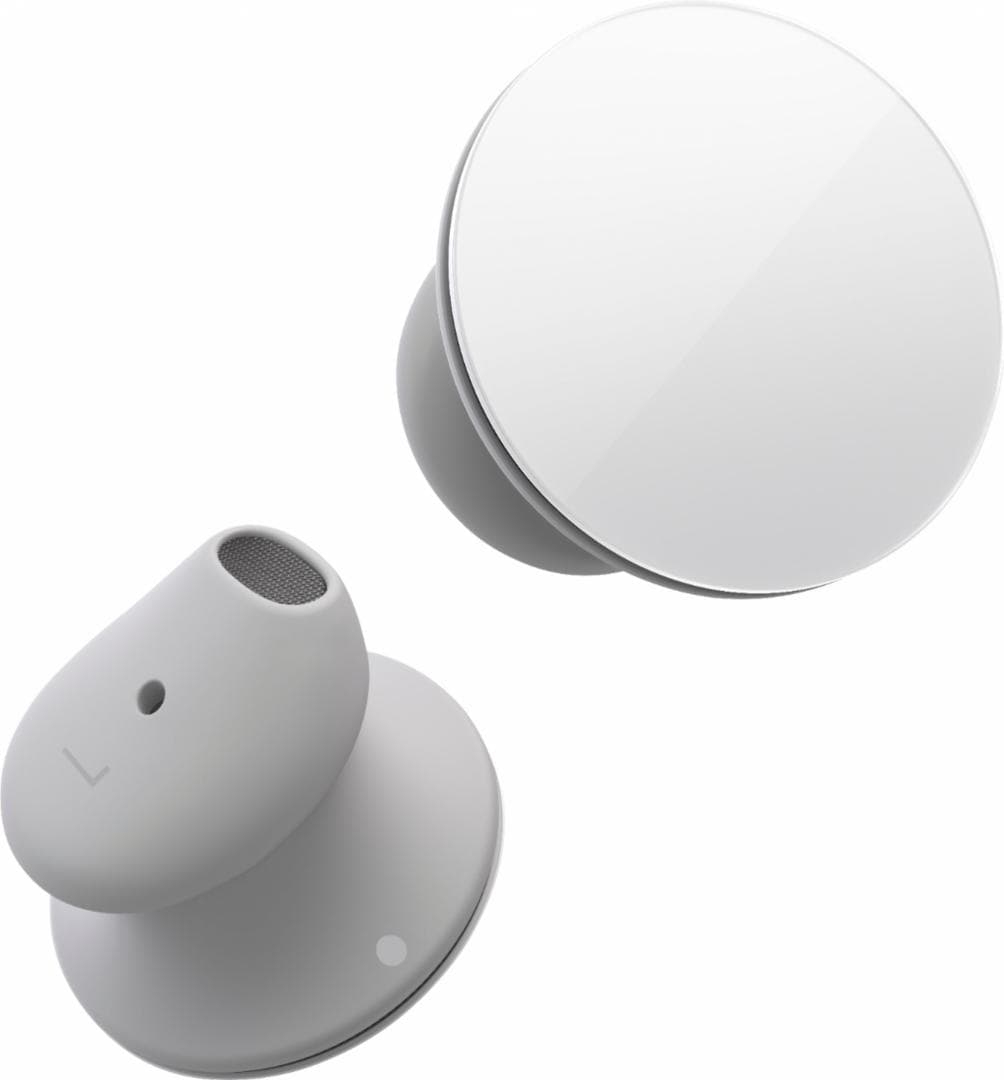 CASTI Microsoft Surface Earbuds, pt. smartphone, wireless, intraauriculare - butoni, microfon pe casca, conectare prin Bluetooth 5.0, Glacier, "HVM-00010"