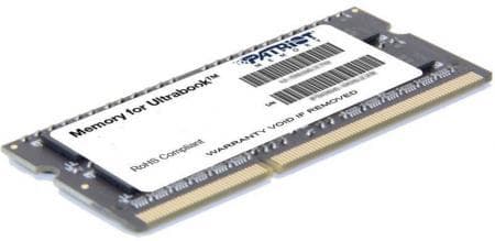 SODIMM Patriot, 8GB DDR3, 1600 MHz low voltage, "PSD38G1600L2S"