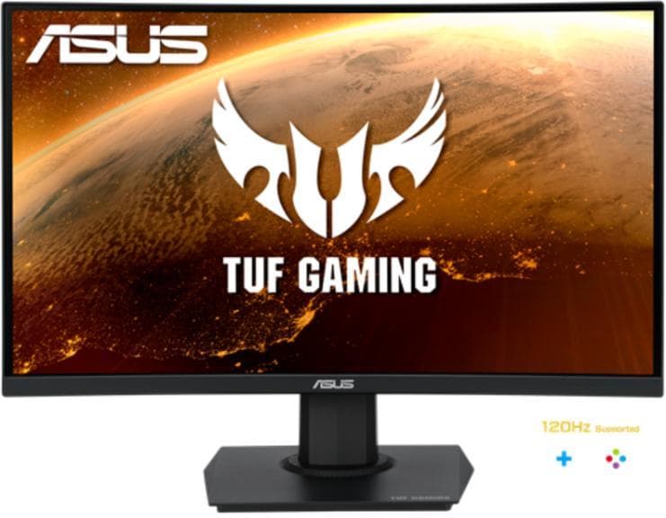 MONITOR Asus - gaming 23.6 inch, Gaming, VA, Full HD (1920 x 1080), Wide, 250 cd/mp, 1 ms, HDMI | DisplayPort, "VG24VQE"