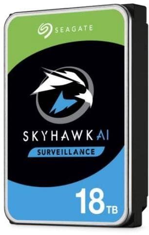 HDD SEAGATE 18TB, SkyHawk, 7.200 rpm, buffer 256 MB, pt supraveghere, "ST18000VE002"
