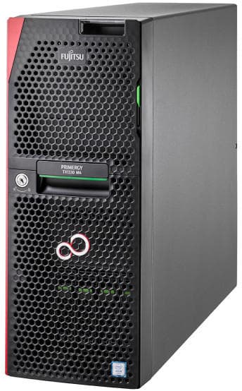 Fujitsu, VFY:T1334SC320IN, PY TX1330M4/F/RED. PSU kit, XEON E-2234 4C/8T, 16Gb 2Rx8 2666Mhz, DVD-RW SM,ServerView SUITE DVDS,450WPSU,no power cord, 1YR "VFY:T1334SC320IN"