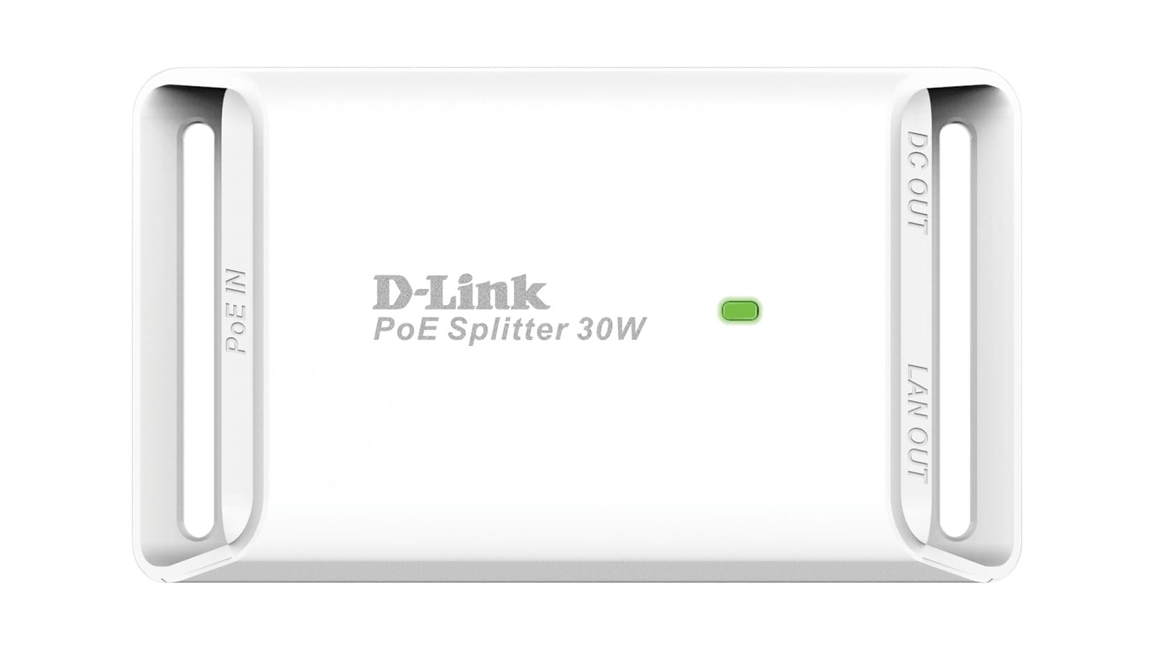 SPLITTER. PoE D-Link, port Gigabit x 1, carcasa plastic, "DPE-301GS"