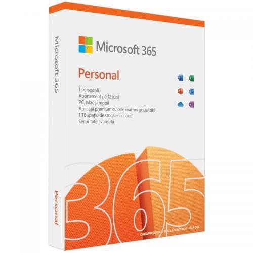 LICENTA OFFICE FPP MICROSOFT 365 PERSONAL ENGLISH P8 1 AN, "QQ2-01399"
