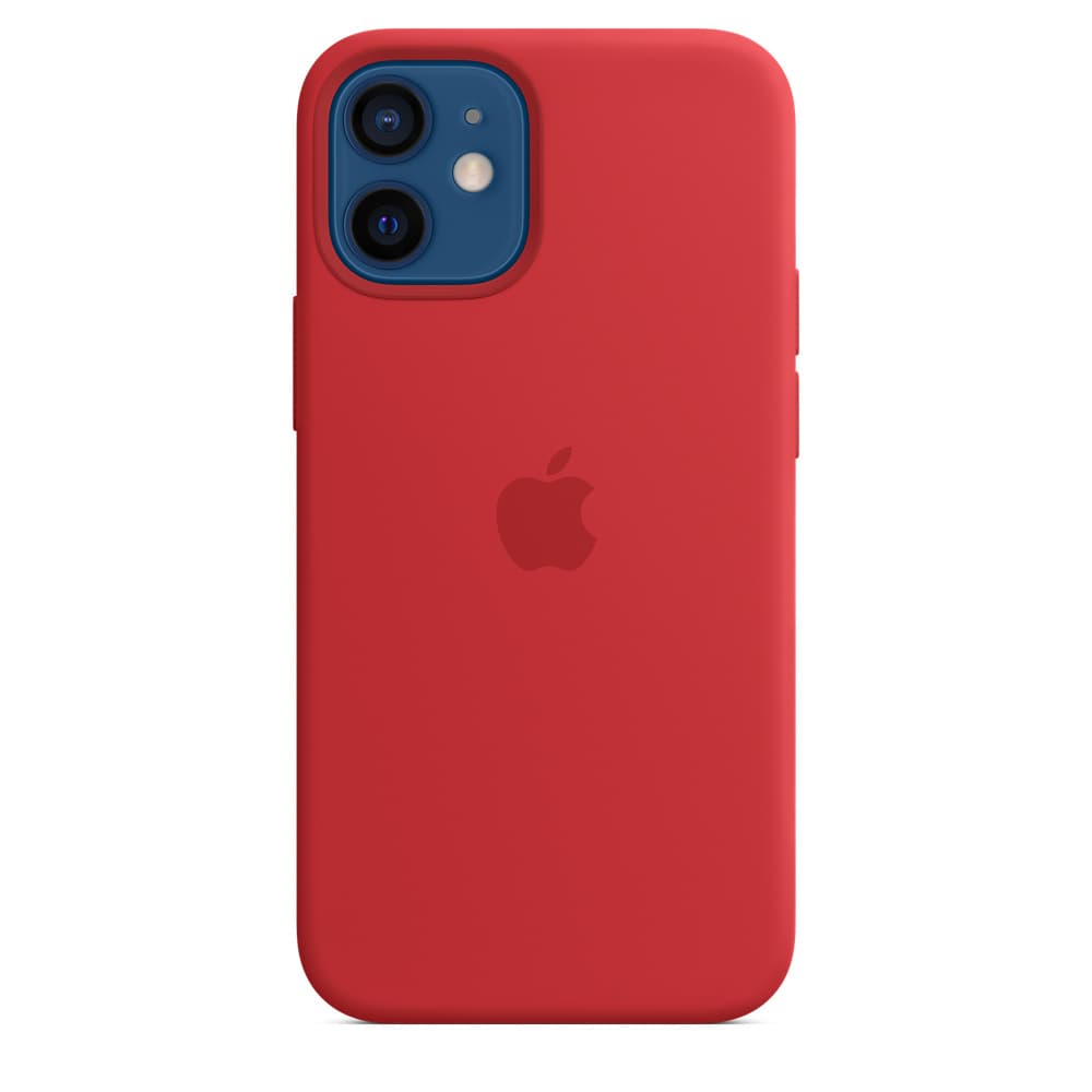HUSA Smartphone Apple, pt iPhone 12 mini, tip back cover (protectie spate) cu MagSafe, silicon, MagSafe, rosu, "mhkw3zm/a"