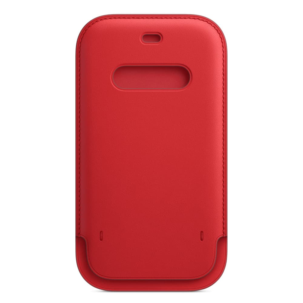 HUSA Smartphone Apple, pt iPhone 12 | iPhone 12 Pro, tip back cover (protectie spate) cu MagSafe, piele, MagSafe, rosu, "mhye3zm/a"