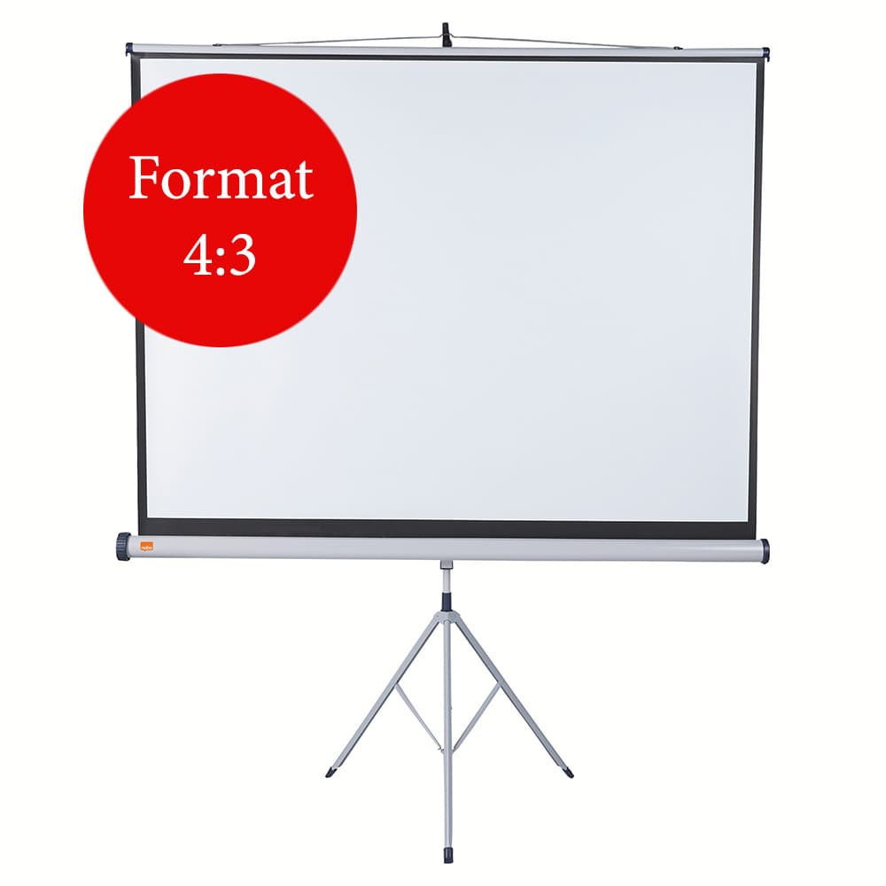 ECRAN proiectie NOBO, manual, format 4 : 3, fixare trepied, 175 x 132 cm, "1902396"