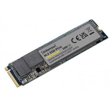 SSD INTENSO , 500GB, M.2, PCIe Gen3.0 x4, 3D Nand, R/W: 1700/1100 MB/s, "3835450"