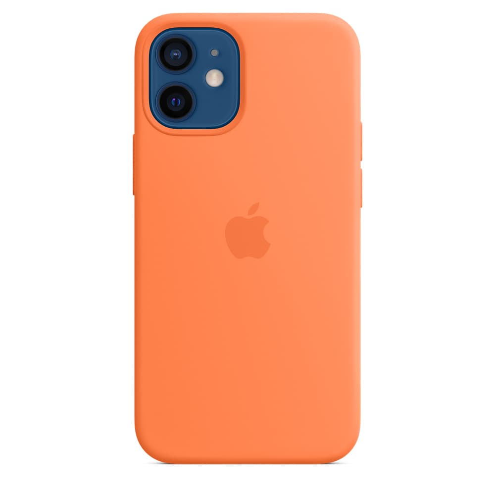 HUSA Smartphone Apple, pt iPhone 12 mini, tip back cover (protectie spate) cu MagSafe, silicon, MagSafe, portocaliu, "mhkn3zm/a"