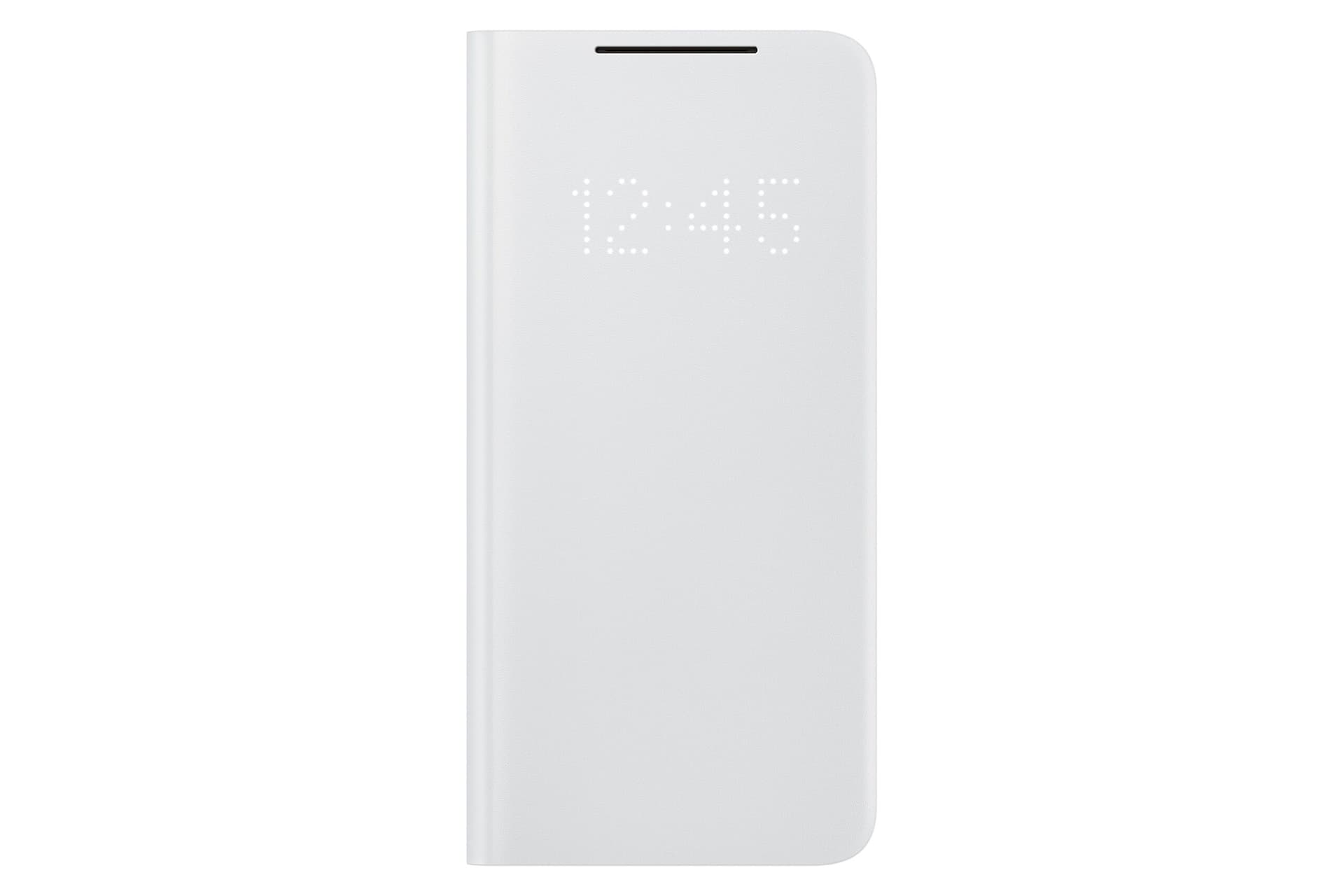 HUSA Smartphone Samsung, pt Galaxy S21, tip smart book cover, policarbonat | poliuretan, Smart LED View, gri, "EF-NG991PJEGEE"