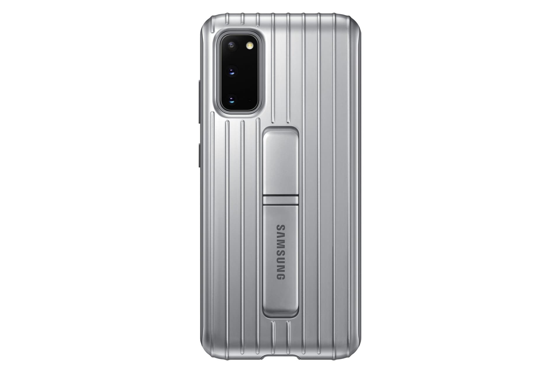 HUSA Smartphone Samsung, pt Galaxy S20, tip back cover (protectie spate), silicon, Protective Standing Cover, gri, "EF-RG980CSEGEU"