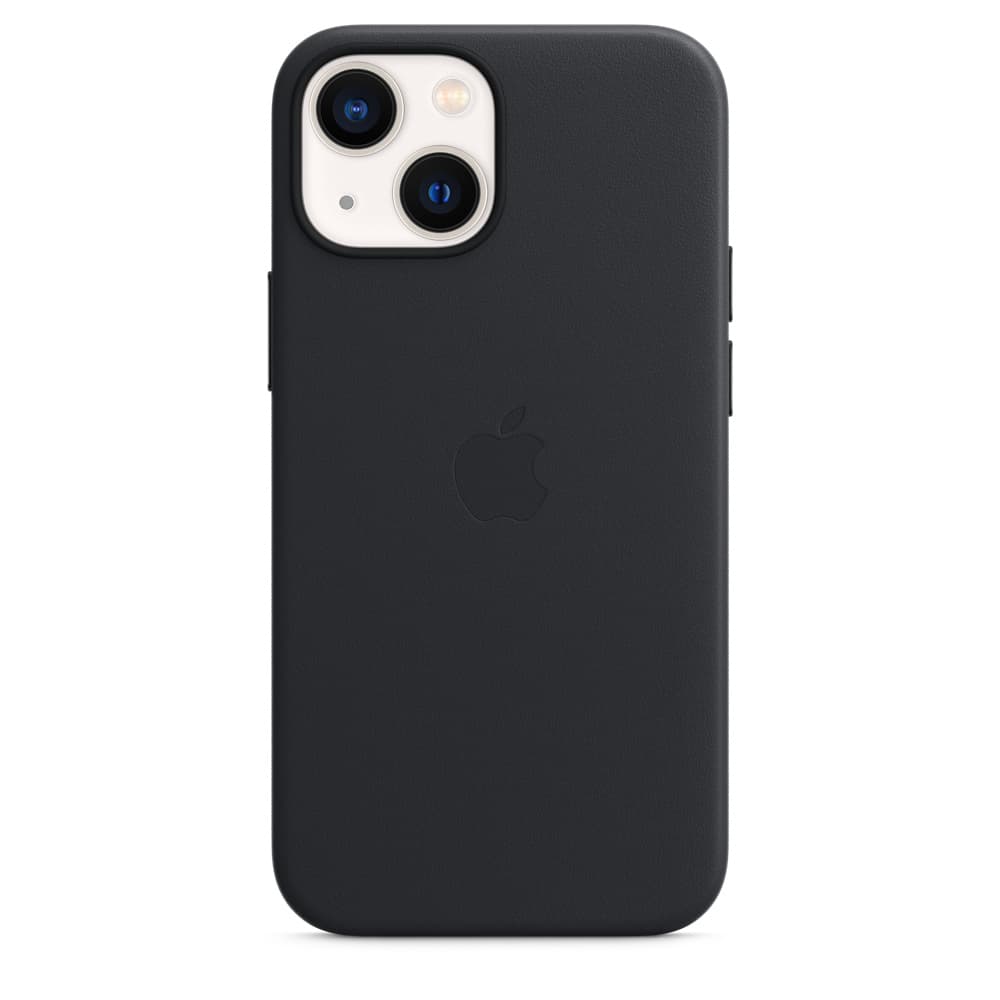 HUSA Smartphone Apple, pt iPhone 13 mini, tip back cover (protectie spate) cu MagSafe, piele, MagSafe, negru, "mm0m3zm/a"