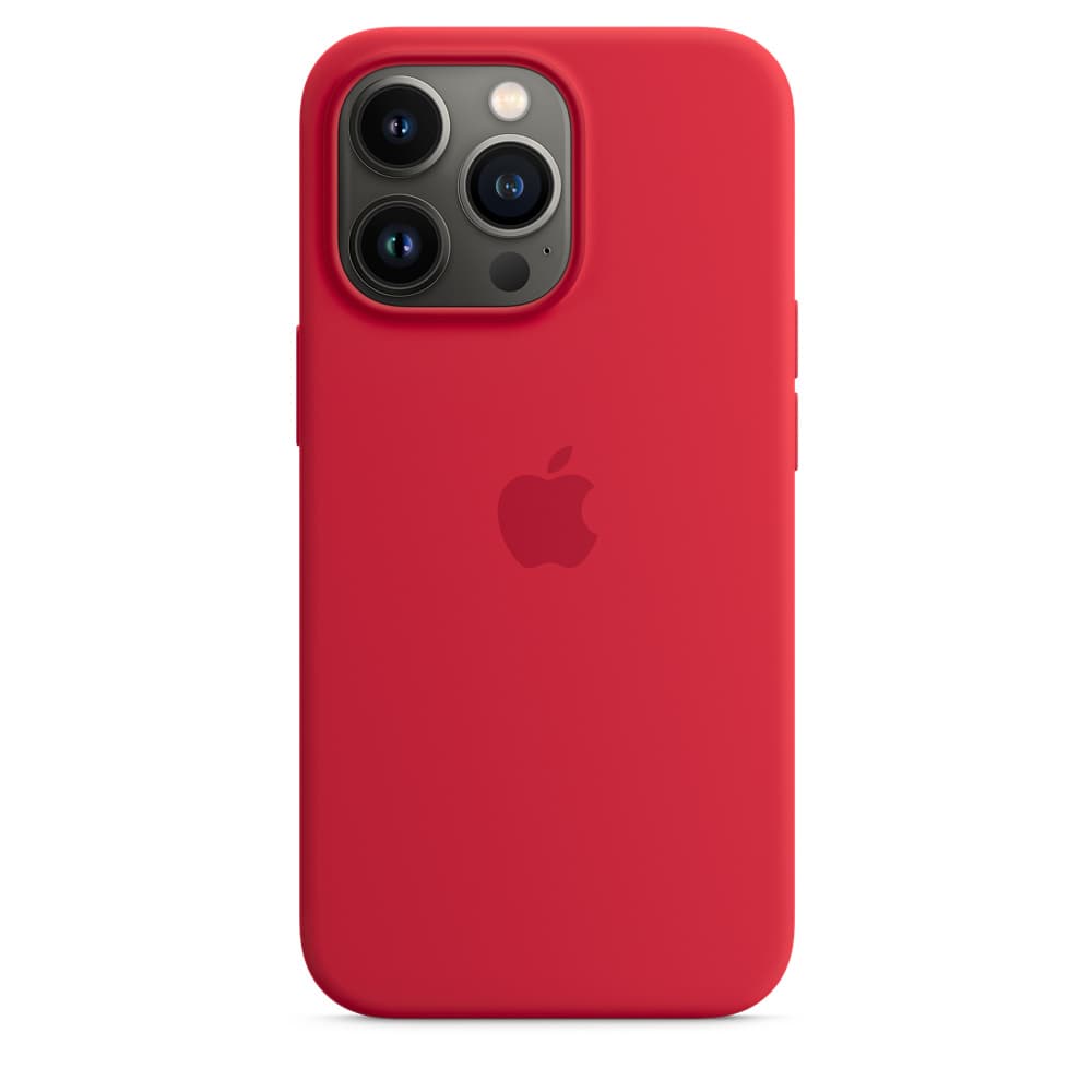 HUSA Smartphone Apple, pt iPhone 13 Pro, tip back cover (protectie spate) cu MagSafe, silicon, MagSafe, rosu, "mm2l3zm/a"