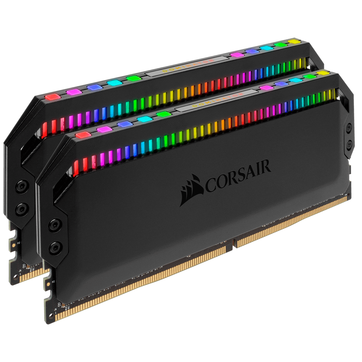 Memorie DDR Corsair DDR4 16 GB, frecventa 4266 MHz, 8 GB x 2 module, radiator, iluminare RGB, "CMT16GX4M2K4266C19"