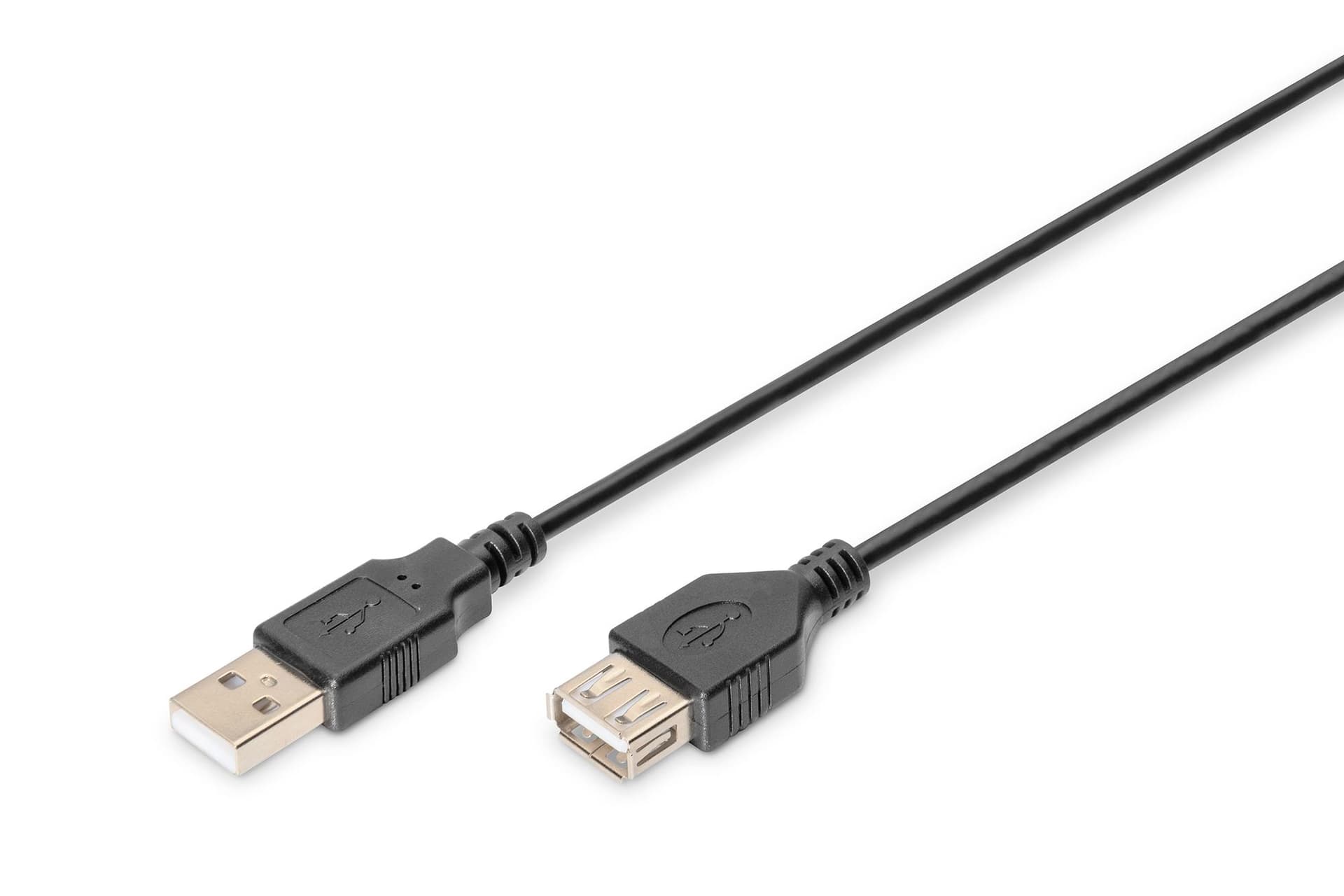 ASSMANN AK-300200-030-S USB 2.0 HighSpeed Extension cable USB A M plug /USB A F jack 3m black "AK-300200-030-S"