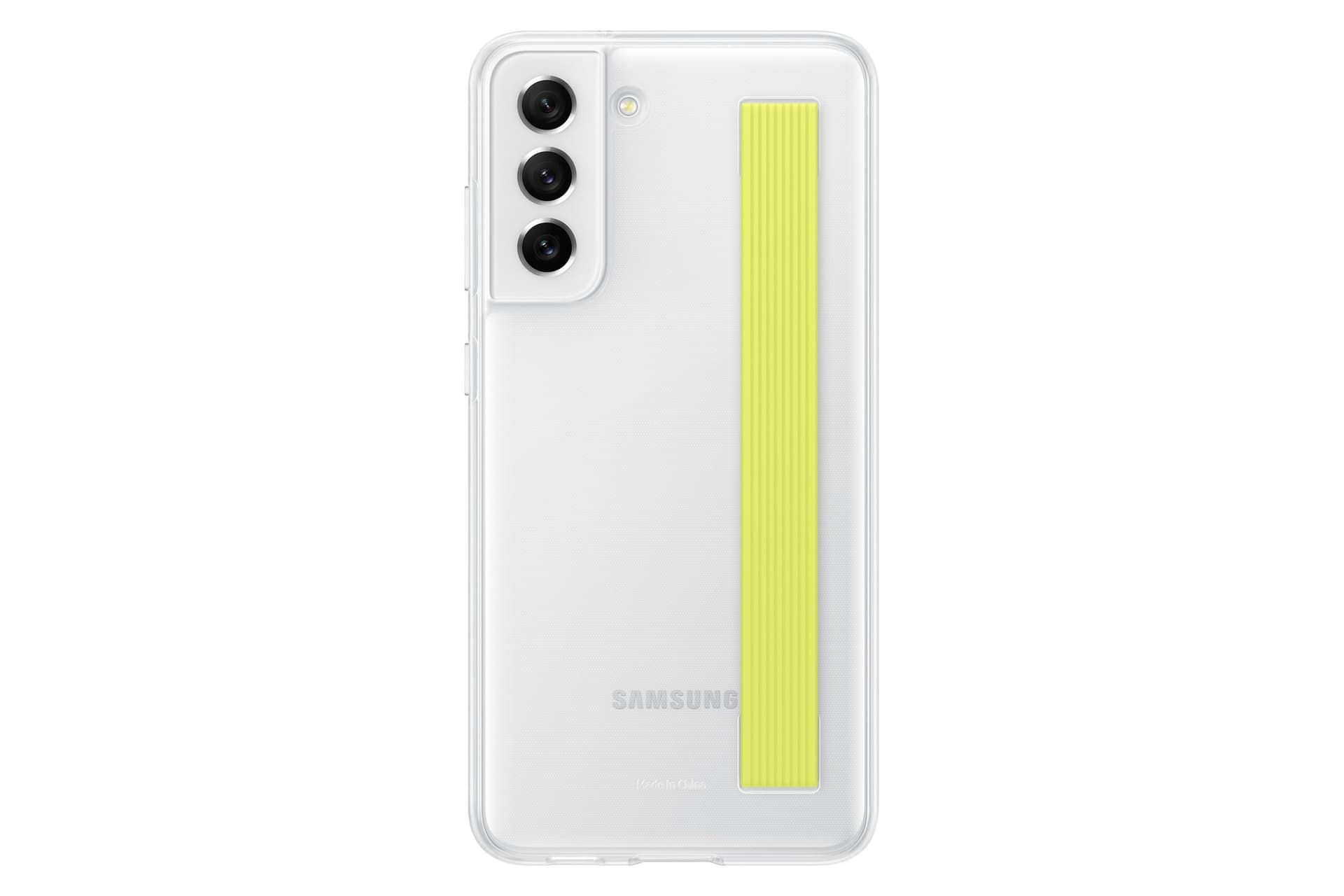 HUSA Smartphone Samsung, pt Galaxy S21 Fe, tip back cover (protectie spate), policarbonat | TPU, ultrasubtire, alb, "EF-XG990CWEGWW"