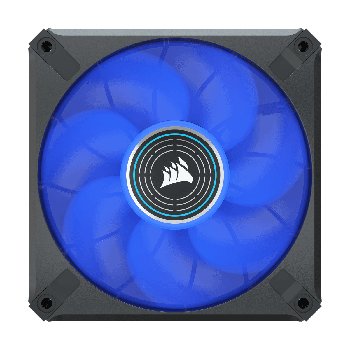 VENTILATOR CORSAIR, "ML120 LED ELITE Blue Premium", pt carcasa PC, 120 mm, 2000 rpm, LED albastru, 1 ventilator, "CO-9050122-WW"