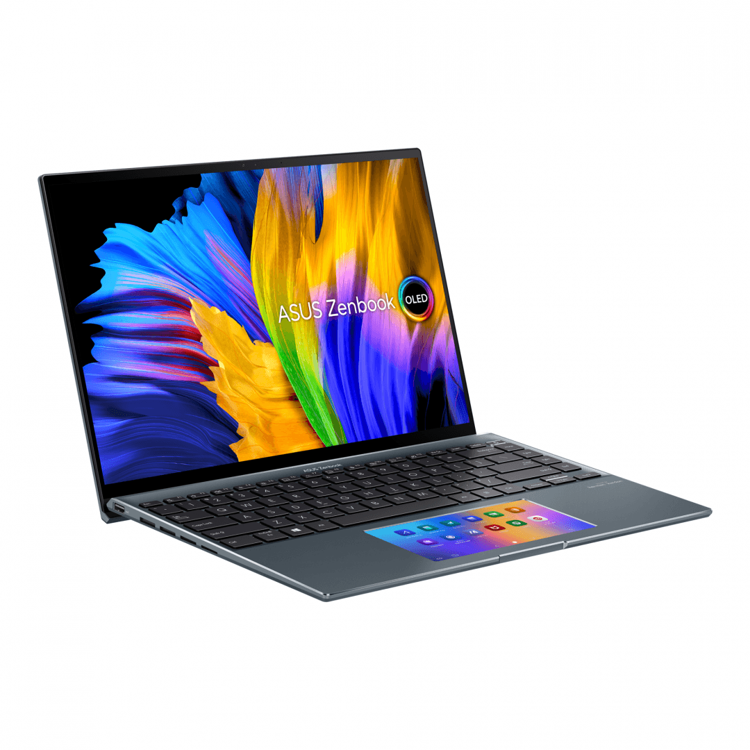 NOTEBOOK Asus, " ZenBook 14" 14.0 inch, i7-1165G7, 16 GB DDR4, SSD 1 TB, nVidia GeForce MX450, Windows 11 Home, "UX5400EG-KN178W" (