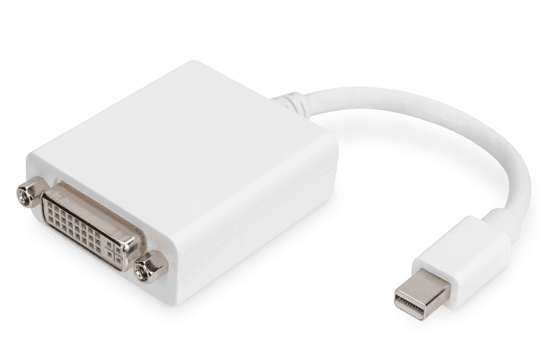 DIGITUS adaptor cable mini displayPort St - DVI-D Bu 24+5 "AK-340406-001-W"