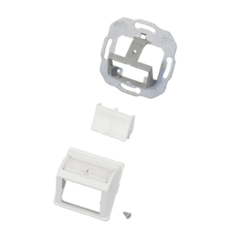 Nexans Rama montaj ingropat cu 2 module unghiulare 50x50 albe LANmark, "N423.702N"