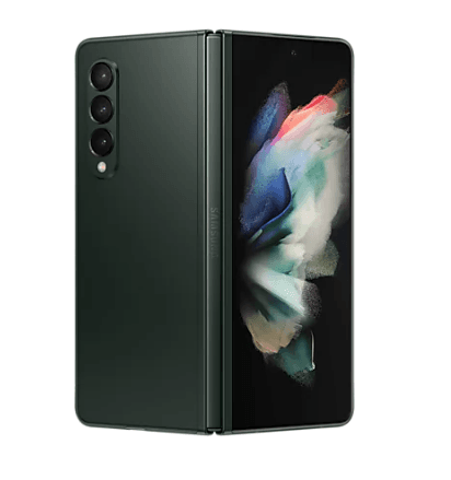 SMARTphone Samsung, "Galaxy Z Fold3" ecran 7.6 inch, dual sim, rez. camera 12 Mpix, memorie interna 512 GB, 5G, Android, acumulator 4400 mAh, verde, "SM-F926BZGGEUE"