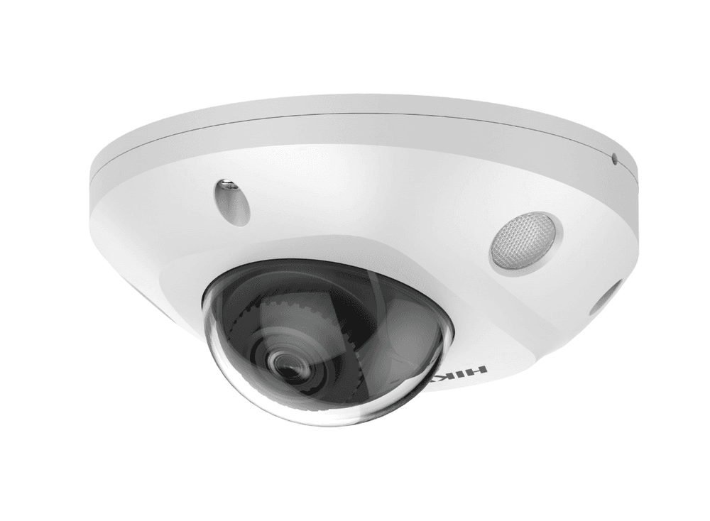 CAMERA MINI DOME IP 2MP 2.8MM IR40M HIKVISION, "DS-2CD2526G2-IS2C"