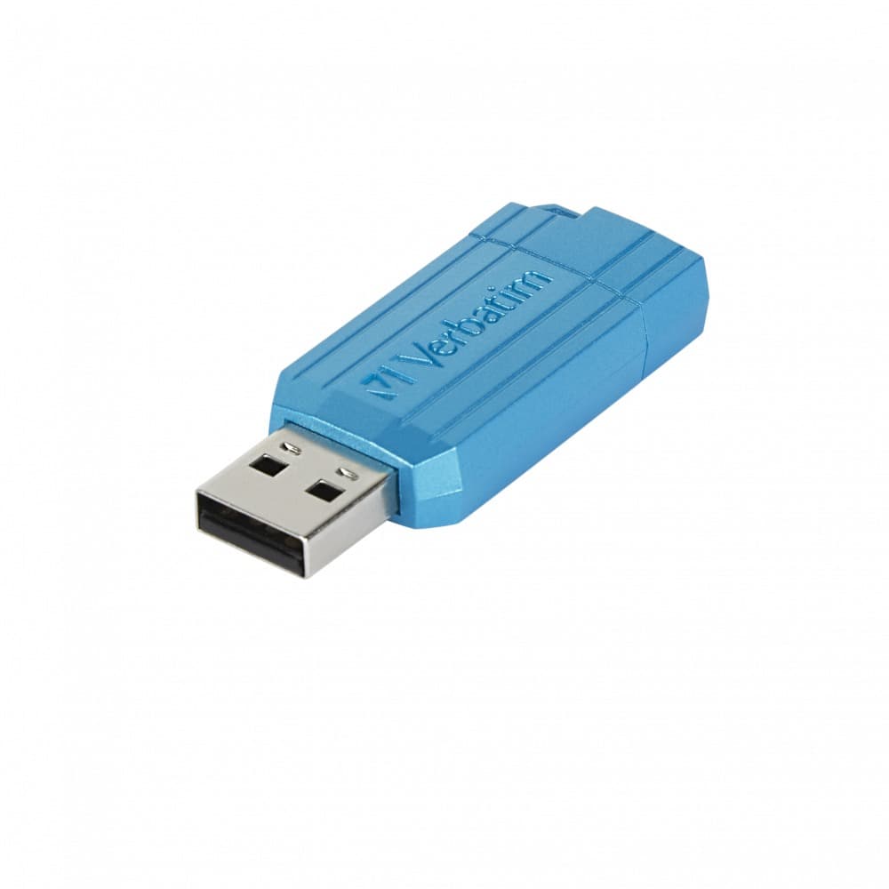 MEMORIE USB VERBATIM PINSTRIPE 64GB BLUE "49961"
