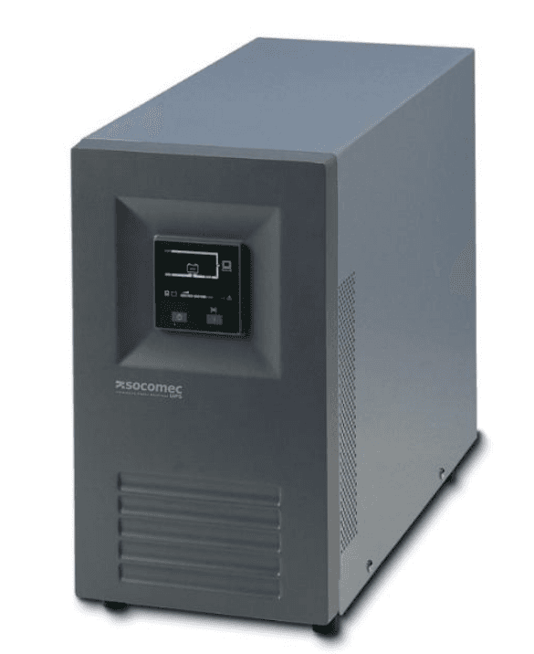 UPS Socomec "ITYS", Online, Tower, 2400 W, fara AVR, IEC x 4, display LCD, back-up 1 - 10 min. "ITY-E-TW030B"