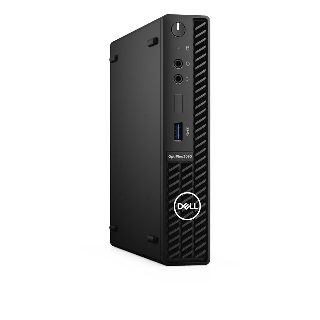 DESKTOP DELL, "OptiPlex 3090" Micro Form Factor, CPU i5-10500T, Intel UHD Graphics 630, memorie 16 GB, SSD 256 GB, tastatura si mouse, Ubuntu, "N014O3090MFFU"