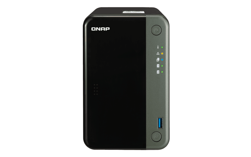 NAS QNAP 2BAY 2GHZ 4GB TWR SATA, "TS-253D-4G"