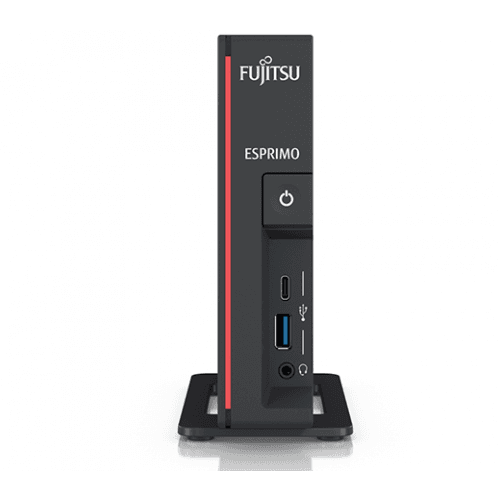 DESKTOP FUJITSU, "Esprimo G5010" Micro Tower, CPU Pentium G6400, Intel UHD Graphics 630, memorie 8 GB, SSD 256 GB, fara sistem de operare, "VFY:G5010P12AWIN"