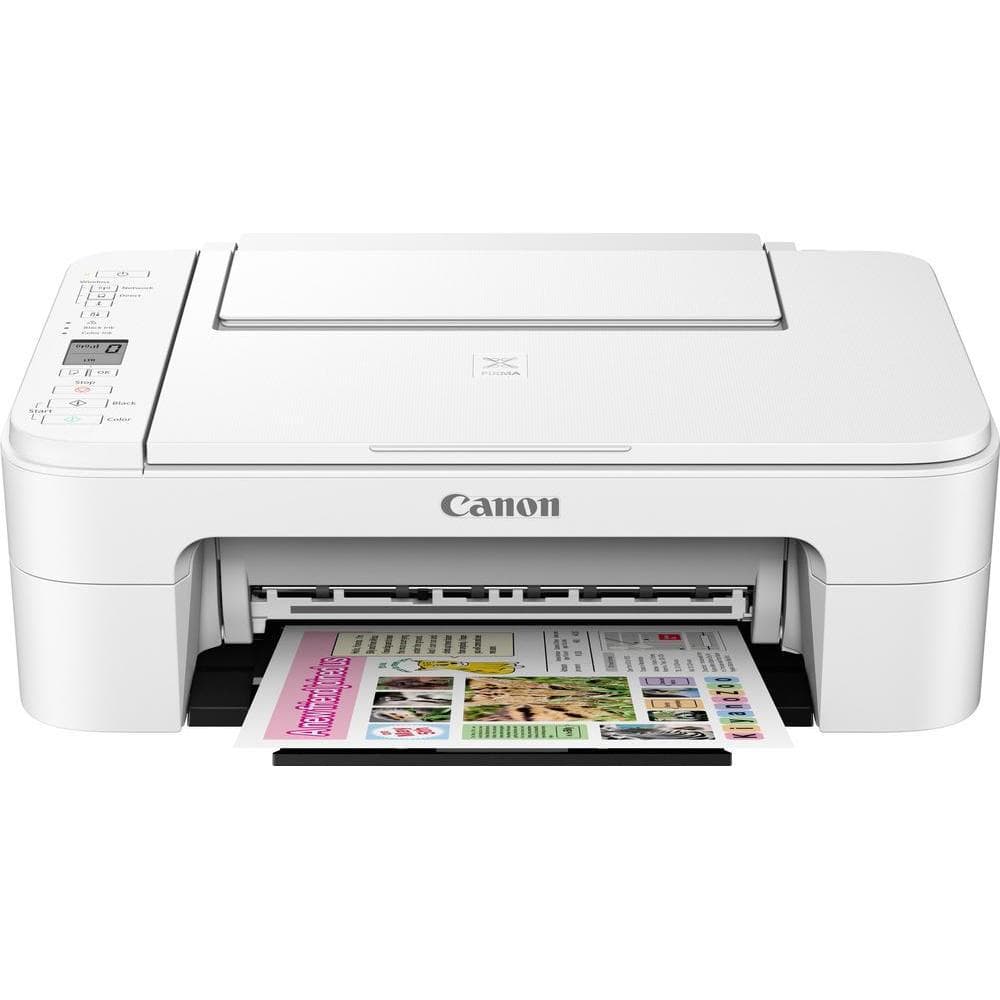 Multifunctional Inkjet Color Canon Pixma TS3151 White,A4,Functii:Impr|Scan|Cop,Vit de Print Mono:7.7ipm,Vit de print color:4ipm,Conectiv:USB|WiFi,Duplex:nu,ADF:Nu "2226C026AA"